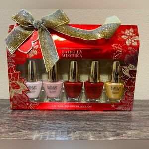 Badgley Mischka 5pc Nail Polish Collection NEW